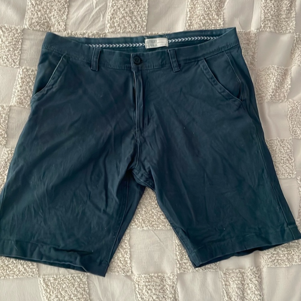 Refinery Republic Chino Shorts Navy Size 32
